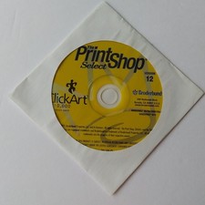 The Print Shop Select v12 ClickArt 10,000 Image Pack CD Broderbund PC picture