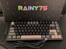 Wobkey RAINY75 75% Mechanical Keyboard - PRO Black  picture