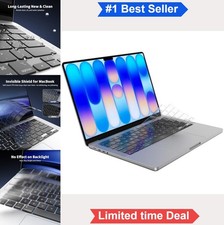 Keyboard Cover Ultra Thin TPU Transparent Clear for MacBook Pro 14 16 Air 13 15 picture