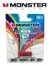 Monster Digital USBCS-0016-R 16GB USB 2.0 (Red) picture
