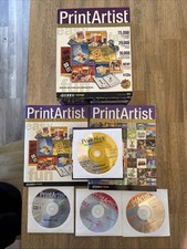 Sierra Print Artist Gold 8.0 With Books, 3 Of 4 CDs And Bonus CD  picture
