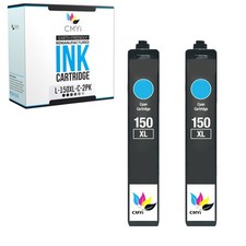 CMYi 2PK Replacement 150XLC Ink Cartridge for Lexmark Pro715 S310 S315 S415 S515 picture