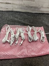 Used lot of 7 Volex Power Cord AP7M16 HG 2.5A 125V 2 Prong picture