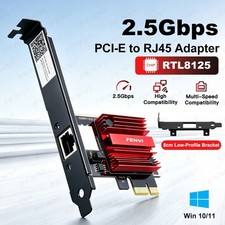 RTL8125 2.5Gbps PCI‑E Ethernet Card 2500Mbps RJ45 Gaming Desktop Network Adapter picture