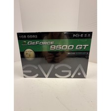 EVGA NVIDIA GeForce 9500 GT 1GB DDR2 PCI-E 2.0 Graphics Card GPU New Sealed picture
