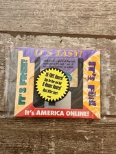 Vintage America Online 1995 Floppy Disk 3.5