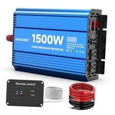 1500 Watt Pure Sine Wave Power Inverter, 12 Vdc to 110 Vdc to TM-12V-1500-YK picture