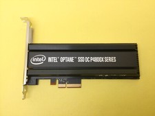 878038-B21 HP 750GB NVME GEN3 HIGH PERFORMANCE WI AIC HHHL P4800X SSD P03580-001 picture
