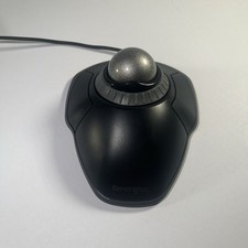 Kensington M01555 Orbit Trackball Mouse With Scroll Ring Black Ergonomic USB picture