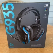 Logitech G935 Headband Gaming Headset - Black/Blue picture