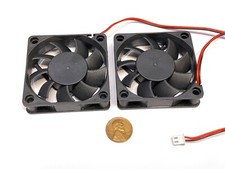 2 Pieces 6015  12v 60mm 6cm pc case 2pin cooling heatsink 6015 Fan A43 picture