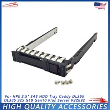 Lot of 4 2.5in SFF HDD Caddy Drive Tray P22892 for HP DL380 Gen10 Plus Gen 11 picture