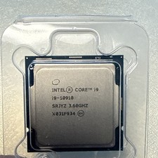 Intel Core i9-10910 cpu processor 3.6GHz 10 cores 20 threads LGA 1200 Turbo 5GHz picture