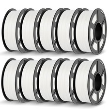 JAYO 10KG Matte PETG 3D Printer Filament 600mm/s High Speed 1.75mm White picture