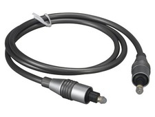 12ft Mini Toslink to Toslink Optical Cable, Molded Type, Male to Male, Gray picture