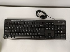 Logitech K200 Standard USB Wired Keyboard Y-U0011 Black picture
