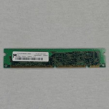 Micron 64MB SDR SDRAM DIMM PC100-222-620 168-Pin 1x64MB CL2 MT4LSDT864AG-10EB1 picture