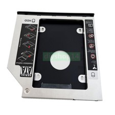 with Bezel Faceplate 2nd HDD SSD Optical bay Caddy for HP EliteBook 2530p 2540p picture