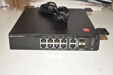 DELL EMC POWER SWITCH N1108P-ON 10 PORT GIGABIT 4 POE+ 2x SFP 75W 1RU HALF WIDTH picture