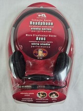 Cyber Acoustics HE-200 Computer Stereo Headphones With Volume Control  picture