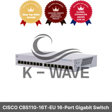 CISCO CBS110-16T-EU 16-Port Gigabit Switch / Express / Genuine picture