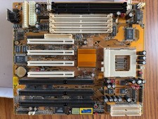 PCChips/Hsin Tech M571 V3.2(a) Motherboard AT VIA PCI ISA SDRAM SIMM Pentium K6 picture