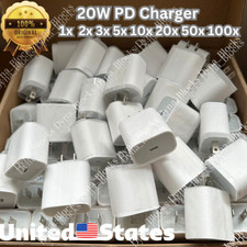 Wholesale Bulk For iPhone iPad 20W USB C Type C Power Adapter Fast Charger Block picture