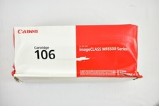 Genuine Canon 106 Monochrome Toner Cartridge 0264B001 BRAND NEW IN OPEN BOX picture