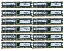 192GB (12x 16GB) DDR3 PC3-14900R ECC Server Memory HP DL360 DL380 DL580 G7 / G8 picture