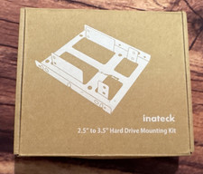 SSD Mounting Bracket 2.5 To 3.5 With SATA Cable And Power Splitter Cable, &amp picture