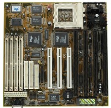 Socket 7 motherboard - Lucky Star 5I-VX2B - Intel 430VX - TESTED - NO TARIFF  picture