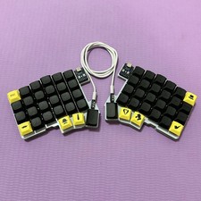 Silakka54 Split Ergonomic Mechanical Keyboard Hot-Swappable QMK VIAL 54-Key picture
