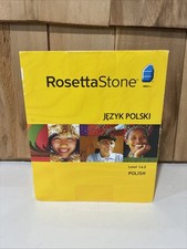 Rosetta Stone Jezyk Polski Polish Level 1 &2 New In Box picture