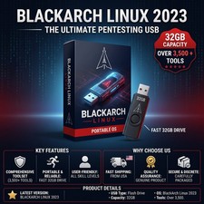 BlackArch Linux 2023 USB | 32GB Flash Drive | 3500+ Security Tools | Bootable OS picture