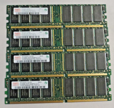 2GB Kit 4x512MB DDR 400MHz PC-3200 184-Pin Desktop RAM Hynix HYMD564646CP8J-D43 picture