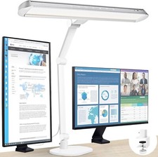Desk Lamp with Clamp for Home Office, Dimmable Eye-Care Architect Table Lamps wi picture