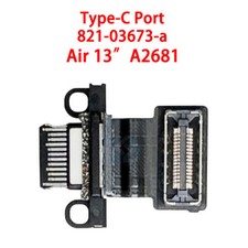 NEW Black Charing Port USB-C Flex Cable 821-03673-A Macbook Air 13