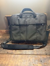 Dell Black Laptop Messenger Bag Briefcase Carry Case w Shoulder Strap picture