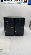 InWin EM048 Intel Core i3 Desktop PCs ASUS DVD Mini Towers Lot Of 2 picture