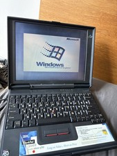 IBM ThinkPad 310ED WORKS - Pentium 133MHz 16MB 1.2GB HDD Windows Black - Used picture
