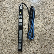 Middle Atlantic PD-815SC-NS 8-Outlet 1U Rackmount Power Strip 120V 15A Black picture