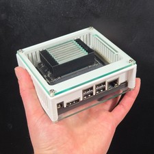 NVIDIA Jetson Orin Nano Super Case - Acrylic Glass Edition - Hybrid PETG picture
