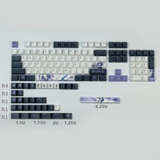 Anime Demon Slayer Kochou Shinobu PBT Keycap for Cherry MX Mechanical Keyboard picture