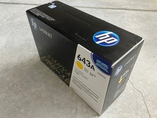 HP 643A Q5952A Yellow Toner Cartridge Genuine New Sealed Box  picture