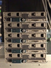 Cisco B200 M3 Two E5-2670V2 10C 8x 16GB=128GB 1866MHz Ram Blade Server VIC1240 picture