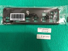 ASUS IO SHIELD FOR ASUS  ROG STRIX B350F GAMING ,SEALED NEW  picture