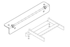 Chatsworth - 11421-712 - Wall Angle Support Kit 3/16 in., 14 in.W x 2 in.H x 2 picture