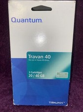 Quantum Travan Storage Media 20/40 GB - 3 Cartridges BRAND NEW picture
