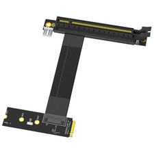 Riser Cable M.2 NVME to PCIE X16 Adapter  Extension Cable 90 Degree PCI7304 picture