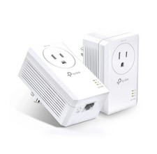 TP-Link AV1000 Powerline Ethernet Adapter Kit (TL-PA7017P KIT) - white picture